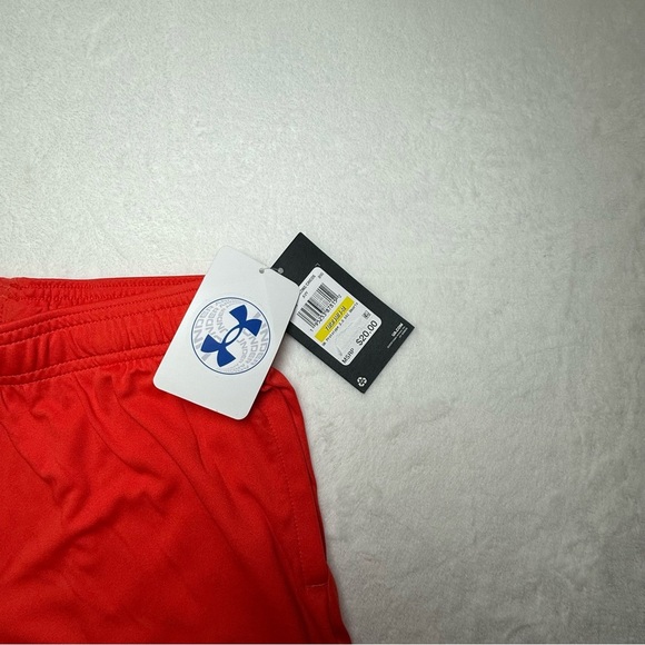NWT Under Armour Vibrant Red Athletic Shorts - Picture 3 of 7